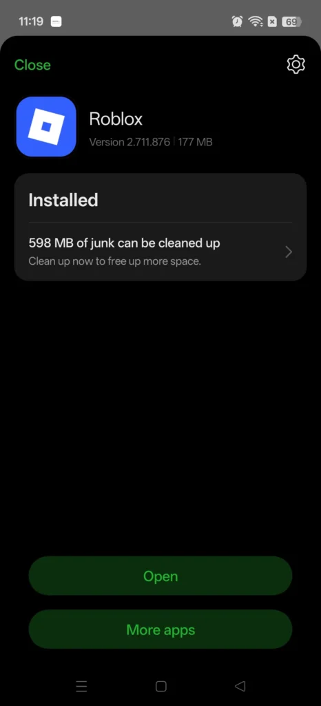 Delta sur votre appareil Android
